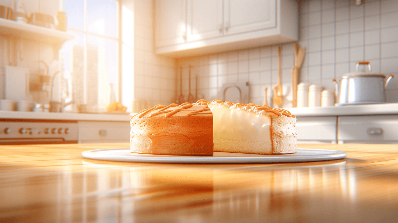 עוגת וניל גבוהה עוגת וניל גבוהה