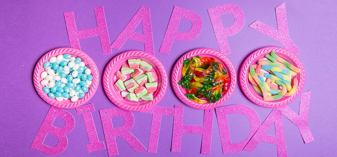 ממתקים לימי הולדת