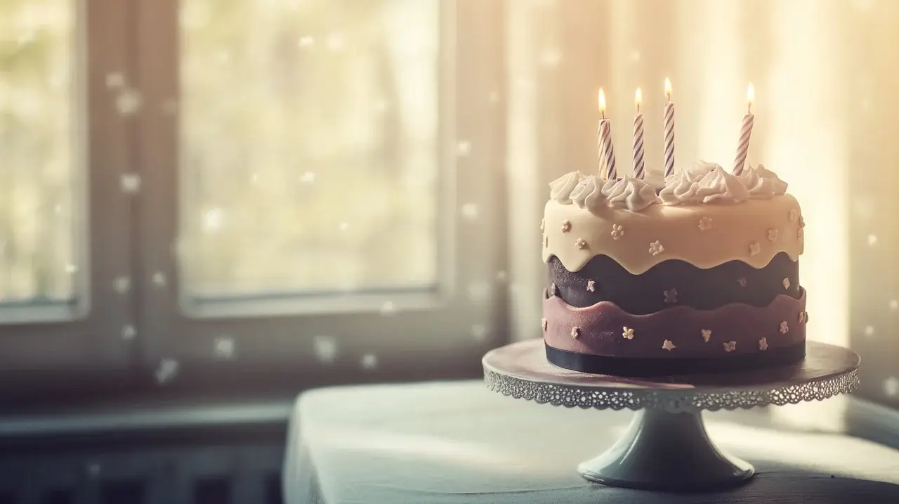 עוגת יום הולדת למבוגרים