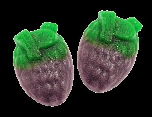 תות גדול חמוץ  סגול בקופסא 1 ק