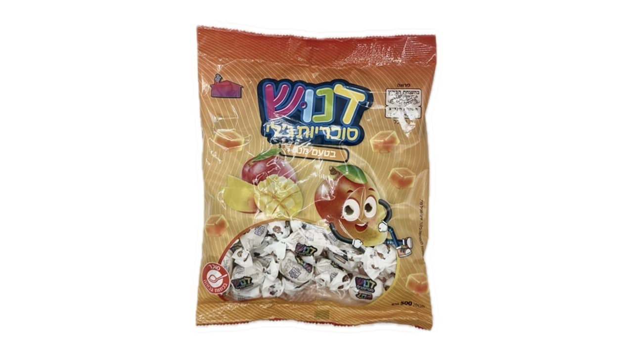 סוכריות דנוש ג'לי מנגו 500 גרם