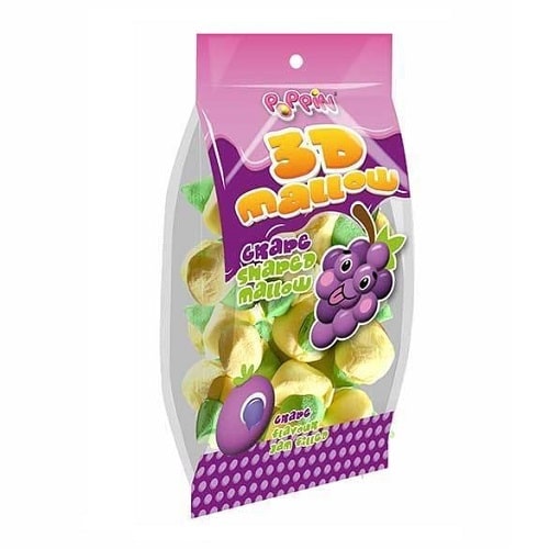 פופין מרשמלו  3D ענבים 100 גרם