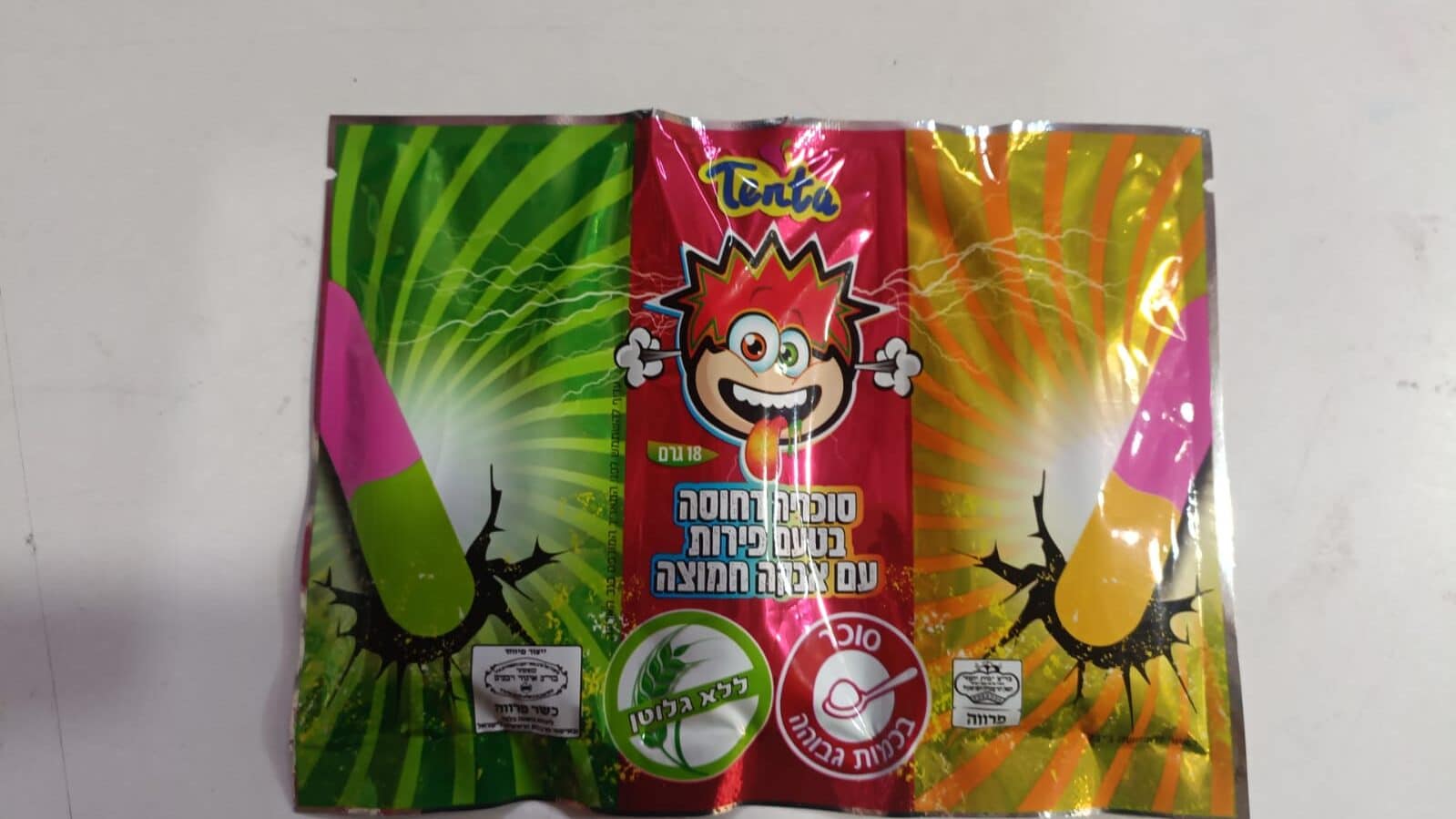 לקקן סודה + אבקה חמוצה 18 גרם