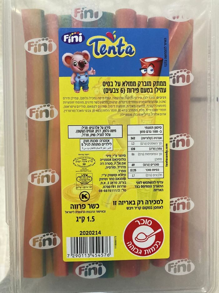 לקריץ צבעוני (6 צבעים)