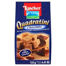 קואדרטיני שוקולד 125 גרם