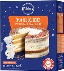 פילסברי תערובת לעוגת וניל 390 גרם