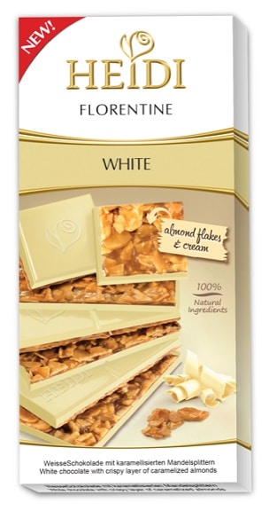 טבלת היידי גראנדור פלורנטין לבן 100ג'