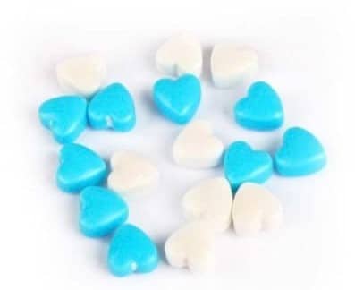 סודה לבבות בטעם פטל 1 ק