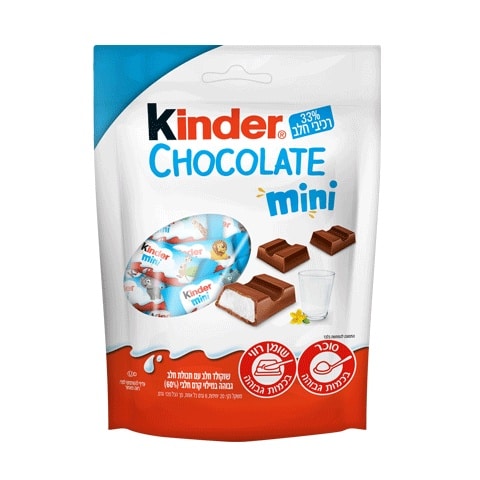 קינדר שוקולד מיני 120 גרם