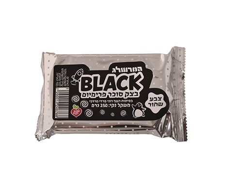 בצק סוכר פרמיום שחור 250גר'