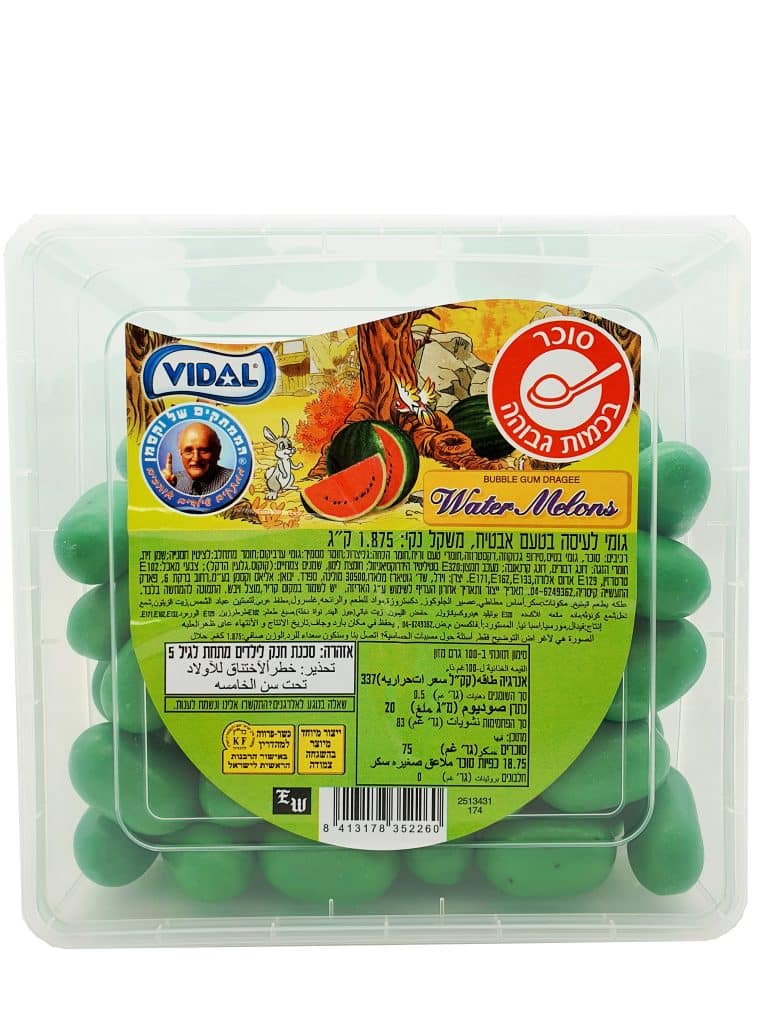 מסטיק אבטיח 1.875 ק