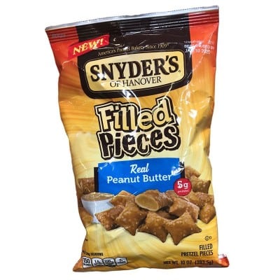 סניידרס בייגלה במילוי ח. בוטנים 280 גרם