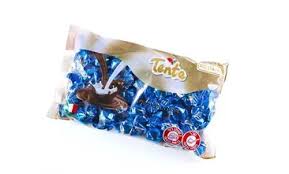 שוקולד חלב שקוף כחול 500 גרם