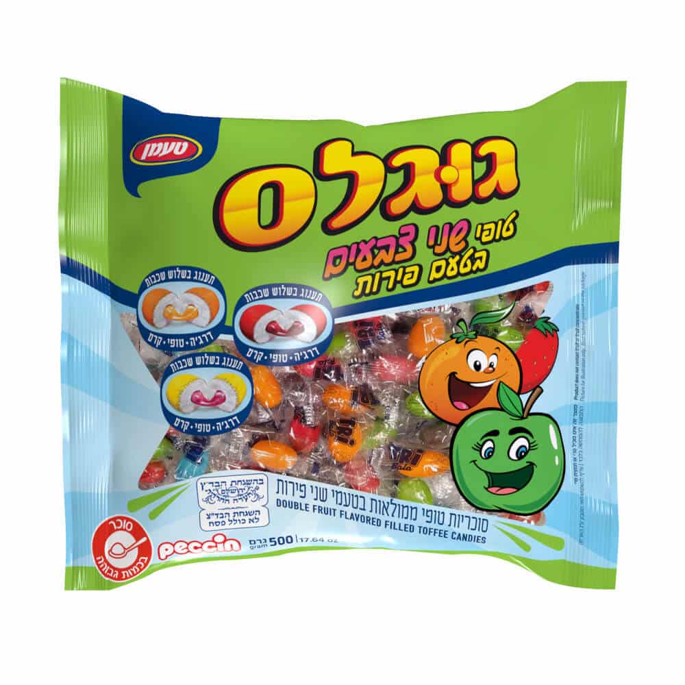 טופי 3שכבות 2צבעים- 500גר' (טריבלה) בד