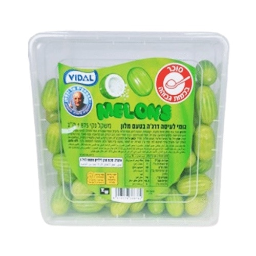 מסטיק מלון גדול קופסא 1.875 ק