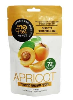 פרי FREE חטיף משמש קראנצ'י 20 גרם