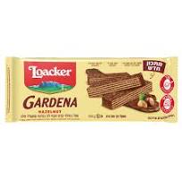 וופל לואקר גרדנה אגוז 200 גרם