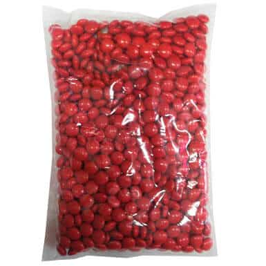 עדשים שוקולד פרווה צבע אדום 400 גרם