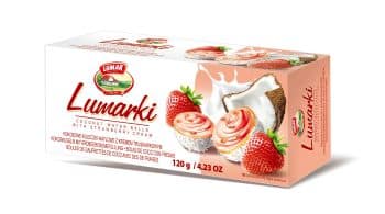 לומאר כדורים פריכים תות 120ג'