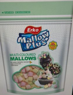 מלו פלוס מרשמלו מיני צבעוני 100 גרם