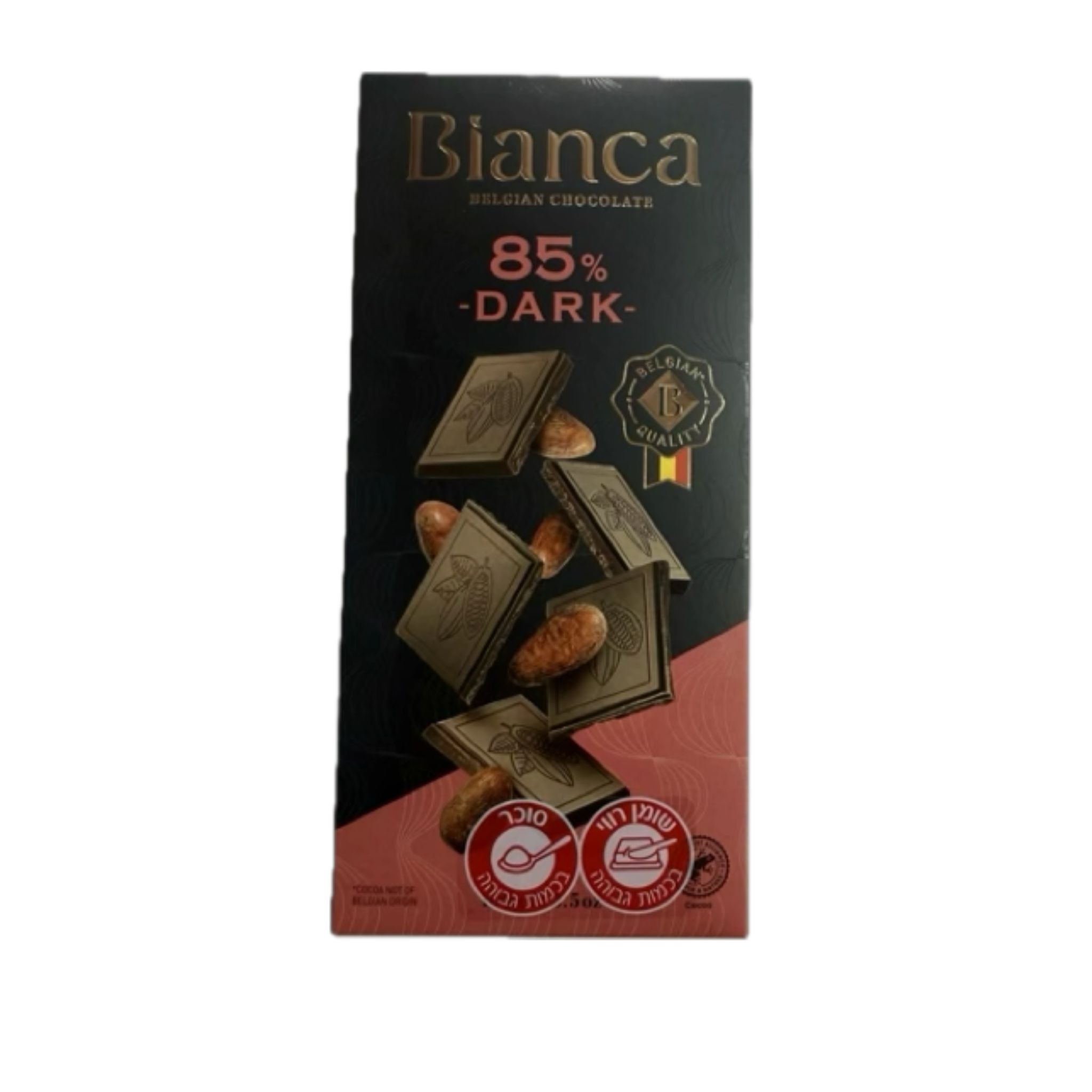 ביאנקה שוקולד מריר 85% 100 גרם