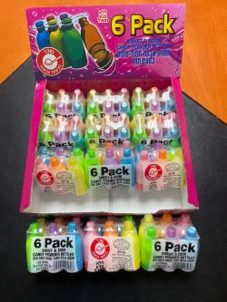 ממתק אבקה חמוץ- מתוק בטעם תות מארז 6 יח