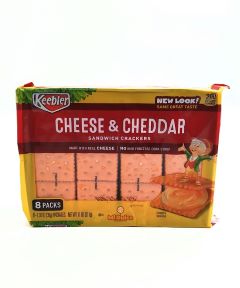 קיבלר קרקר שמינייה גבינה  צ'דר כתום 311 גרם