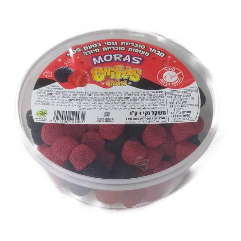 גומי פטל אדום שחור סטי 1 ק