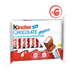 שוקולד קינדר מקסי שישייה 126 גרם