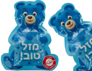 טופי כדורים מזל טוב בצורת דובי 16 גרם