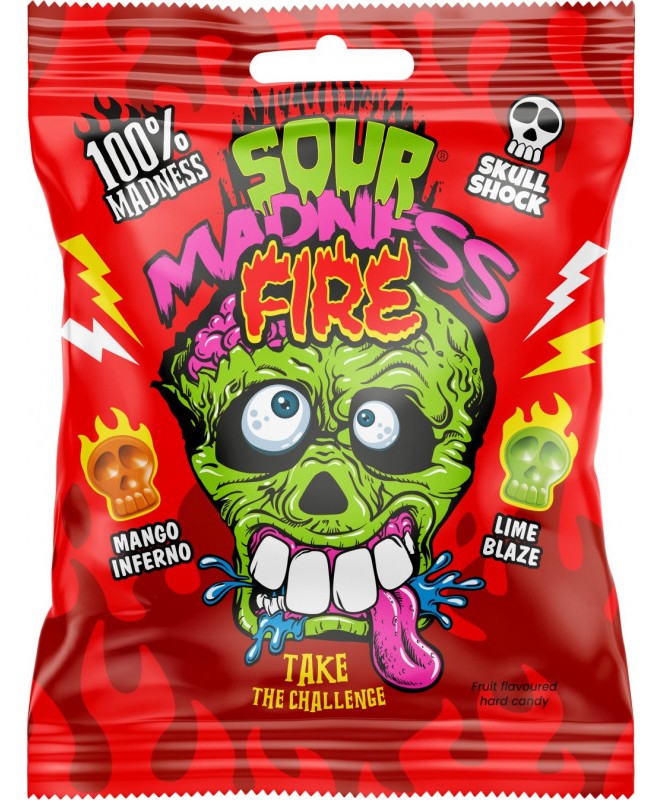 סאוור מדנס סוכריות חריפות 60 גרם