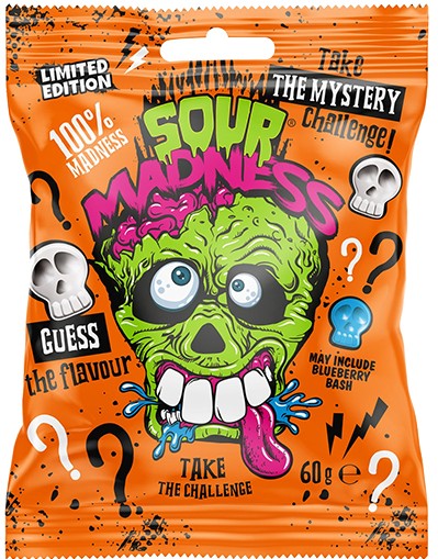 סאוור מדנס סוכריות חמוץ פירות 60 גרם