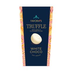 פבורס טראפל לבן וניל 100ג'