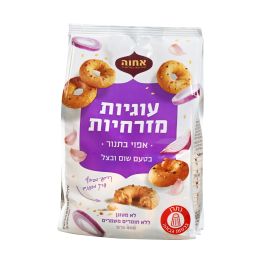 עוגיות מזרחיות בטעם שום בצל 400 גרם אחוה