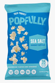 פופפולי פופקורן מוכן מלח ים 127 גרם