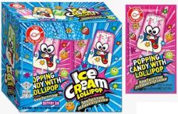 סוכריות קופצות + לקקן - גלידה 10 גרם